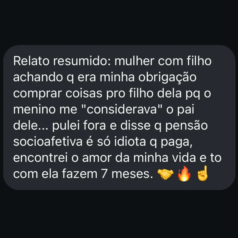 Print de depoimento real de aluno 4 do Método SAGAZ